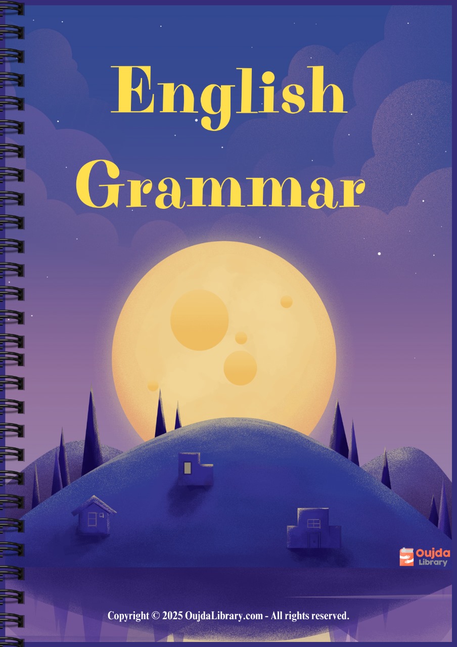 English Grammar Exercises for First Grade Students.