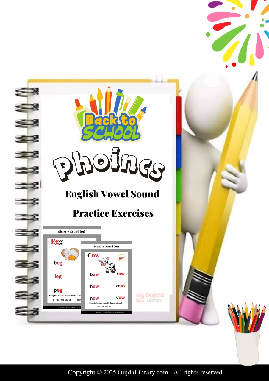 English Vowel Sound Practice Exercises.