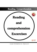 Reading and comprehension Excercises